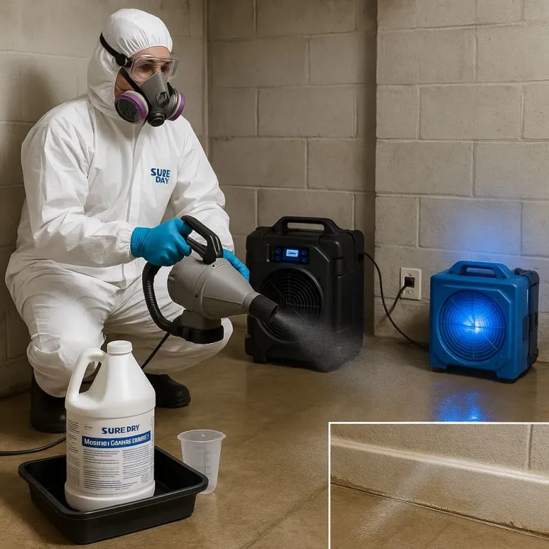 Sanitization and Odor Removal process in Langley, SC