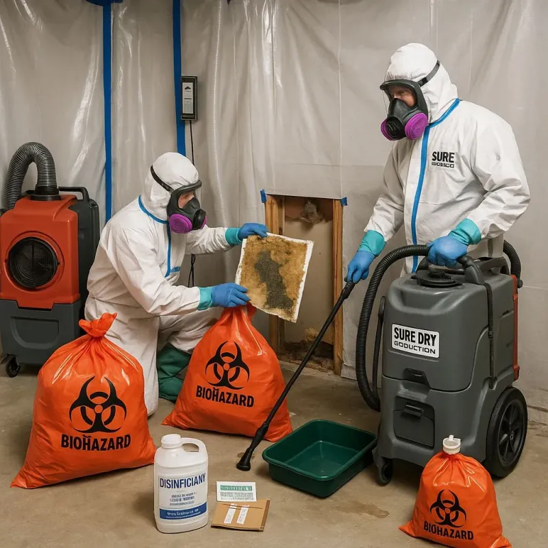 Contaminated Water Handling Protocols process in Langley, SC